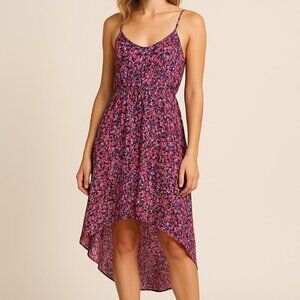 Gorgeous Cotton On Abstract Hi-Low Spaghetti Strap Dress – Size M